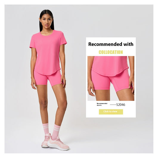 Short Yoga Mujer Verano Transpirable Suelta y Cómoda - Image 30