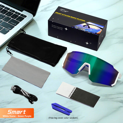 Gafas Inteligentes Deportivas con Bluetooth y Audio Integrado - Image 11