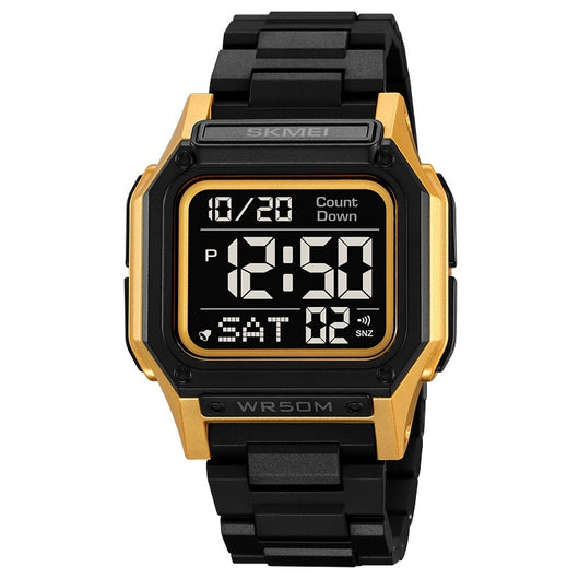 Reloj Electrónico Multifuncional de Resina para Hombre - Image 5