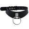 Personalized Punk Leather Collar Necklace Simple And Fashionable Negro B