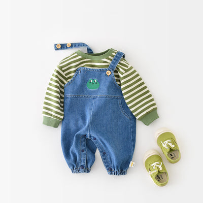 Pantalón Mochila Denim Casual para Niños - Image 16