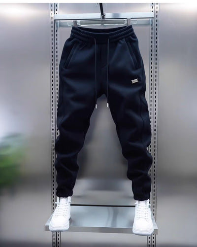 Pantalones Deportivos Casuales para Hombre - Diseño Moderno en Colores Sólidos - Image 10