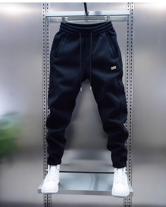 Pantalones Deportivos Casuales para Hombre - Diseño Moderno en Colores Sólidos - Image 10