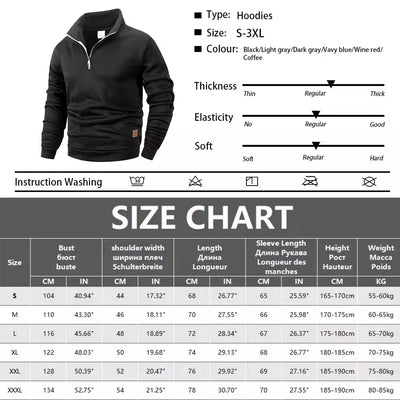Suéter Cuello Alto Slim Fit para Hombre - Calidez y Estilo - Image 12