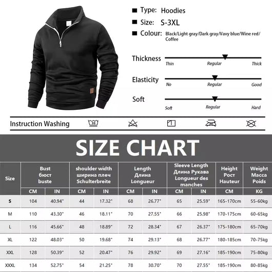 Suéter Cuello Alto Slim Fit para Hombre - Calidez y Estilo - Image 12
