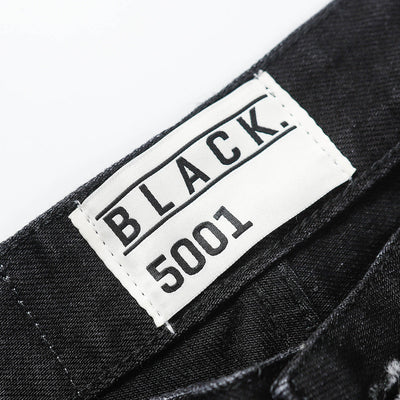 Jeans Hip Hop Vintage Desgastados con Detalles Floral - Image 13