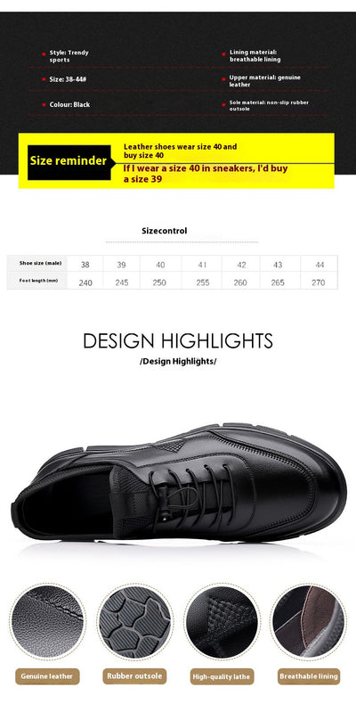 Zapatos Casuales de Negocios Británicos Suave para Hombre - Image 12