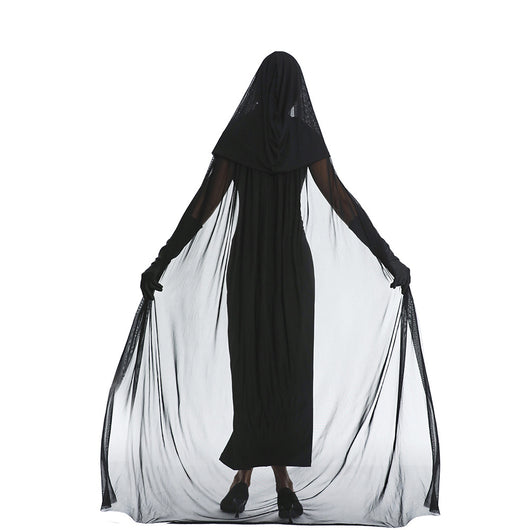 Capa de Bruja Encaje Europeo Americano para Halloween - Image 4