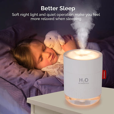 Humidificador Portátil Snow Mountain con Luz Nocturna LED - Difusor Ultrasónico 500ml - Image 18