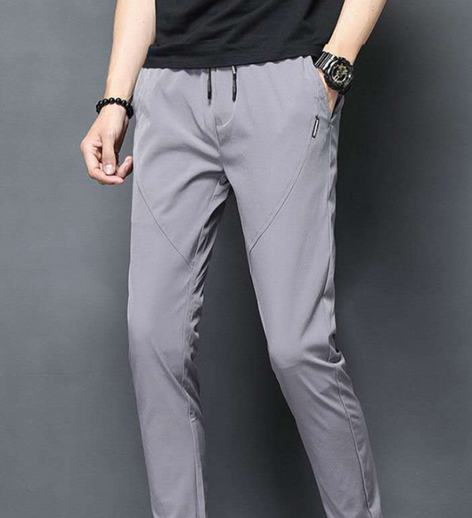 Pantalones Deportivos de Terciopelo Grueso sin Magnético para Otoño e Invierno - Image 10