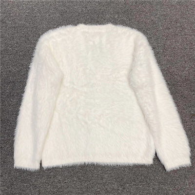 Cardigan Tejido para Mujer Escote V Botones Simples - Image 16