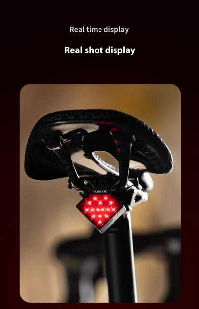 Luz Trasera Inteligente para Bicicleta de Montaña con Sensor de Frenado - Image 6