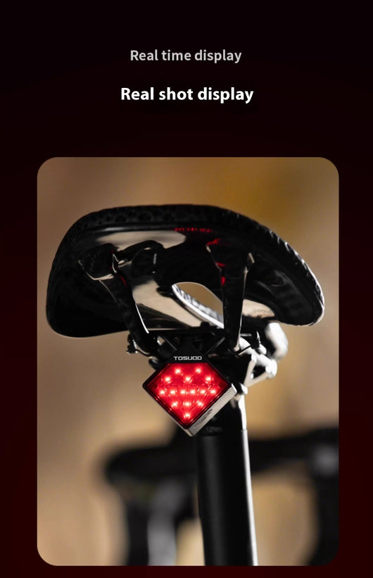 Luz Trasera Inteligente para Bicicleta de Montaña con Sensor de Frenado - Image 6