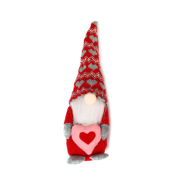 Gorro de Lana con Corazón Confesión de Amor Navideño
