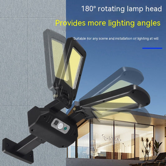 Lámpara Solar LED con Sensor de Movimiento - Iluminación Exterior Impermeable