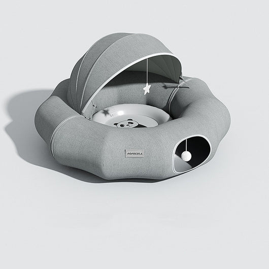 Túnel Donuts Plegable para Gatos - Refugio de Juego y Descanso - Image 7