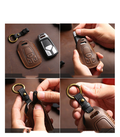 Estuche para Llaves de Cuero Crazy Horse Premium - Image 17