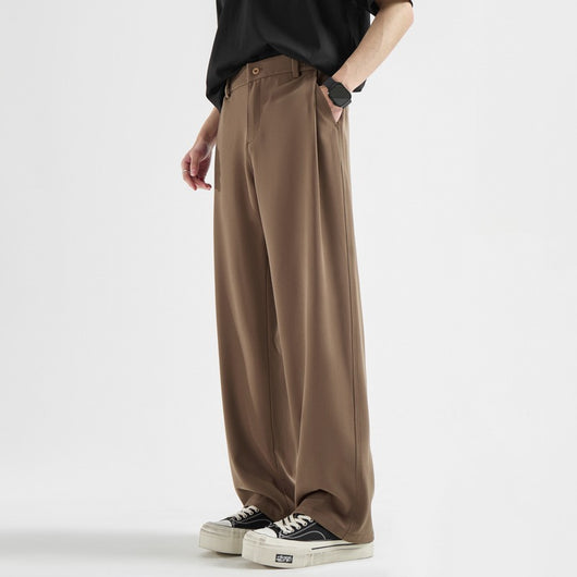 Pantalones de Vestir Casual con Corte Recto y Caída Fluida - Image 6