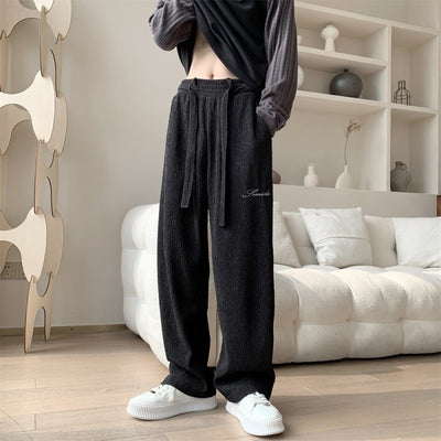 Pantalones Anchos Plisados Holgados - Image 4