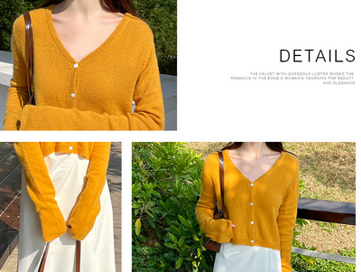 Cardigan Tejido para Mujer - Suéter Elegante de Capas - Image 11