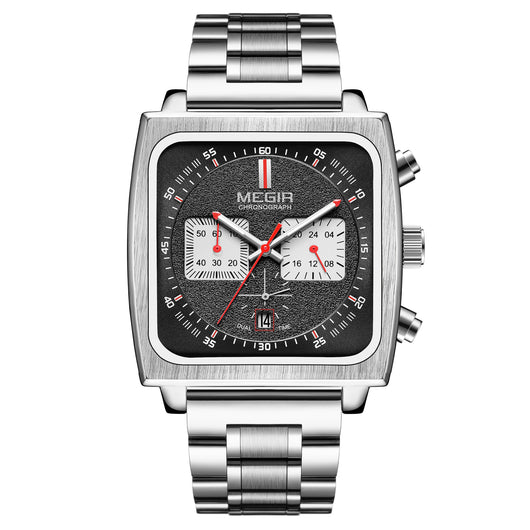 Reloj Inteligente Cuadrado Multifunción Impermeable con Calendario y Luz Nocturna - Image 7