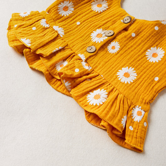 Conjunto de Dos Piezas para Niña con Tirantes y Shorts Estampado - Image 18