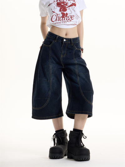 Jeans Deconstructivos Estilo Hot Girl Retro Americano - Image 3