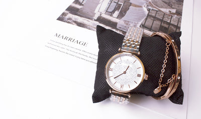 Reloj Gypsophila Douyin para Dama con Pulsera – Set de Dos Piezas - Image 7