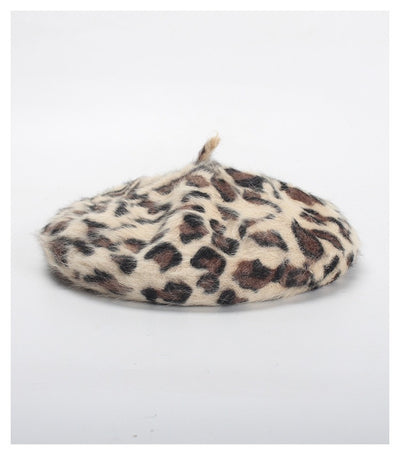 Boina Retro Leopardo Artista - Estilo Versátil e Icónico - Image 9