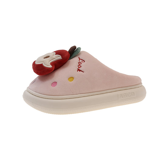Pantuflas Térmicas de Algodón con Suela Antideslizante para Mujer - Image 7