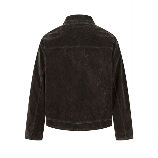 Chaqueta Desconstructida Cropped para Hombre - Ajuste Relajado Casual - Image 2