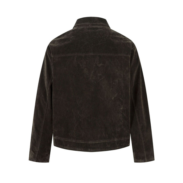 Chaqueta Desconstructida Cropped para Hombre - Ajuste Relajado Casual