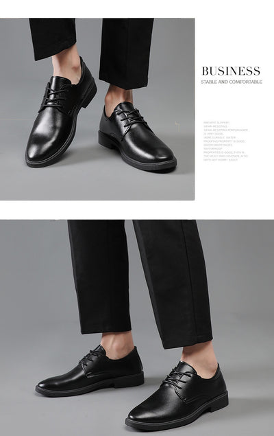 Zapatos Formales de Cuero para Hombre Tallas Grandes - Image 12