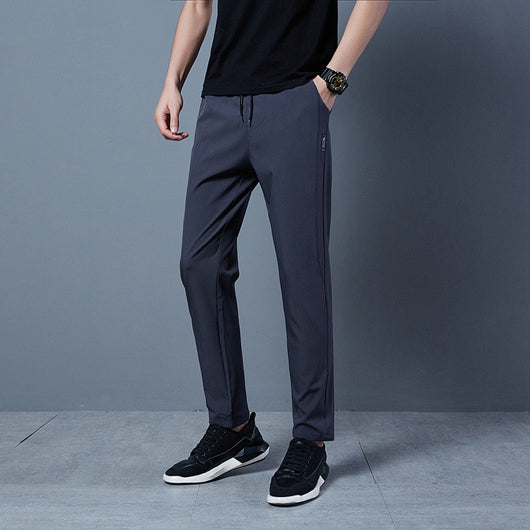 Pantalones Casuales Sueltos de Colores Sólidos para Hombre - Image 15