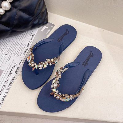 Sandalias Bohemias Planas para Playa - Chanclas Antideslizantes para Mujer - Image 8