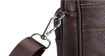 Bolsa Mensajero de Cuero Genuino para Hombre - Piel de Res Premium - Image 20