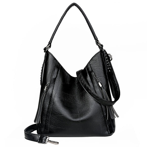 Bolsa Maternal de Gran Capacidad en Cuero PU