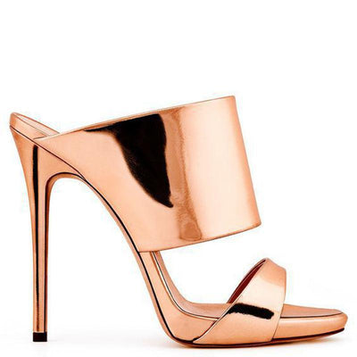 Sandalias Romanas con Tacón Fino para Mujer Talla Grande - Image 9