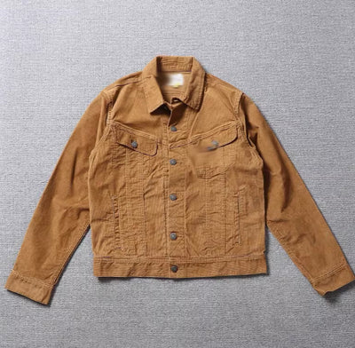 Chaqueta Camisa Denim Retro Francesa Casual para Hombre - Image 13