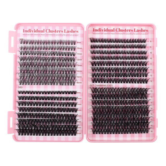 Pestañas Postizas Naturales de Racimos Individuales - Efecto Volumen Diario - Image 6