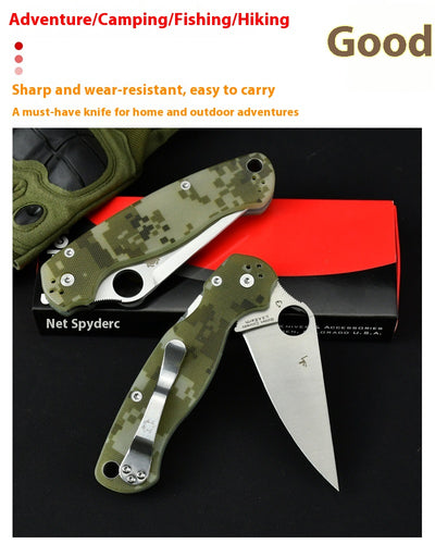 Cuchillo Plegable de Bolsillo Ultraresistente para Camping - Image 5