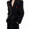 Premium Tailored Single-Breasted Suit - Exclusive Design