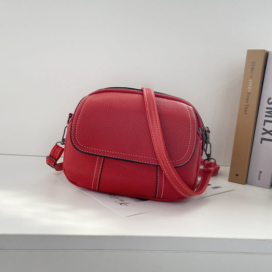 Bolso Redondo Mini de Cuero PU - Image 2