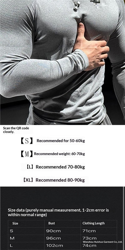 Camiseta Deportiva de Compresión para Ciclismo y Running con Cremallera - Base Layer Térmica Hombre - Image 7