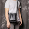 Bolso Bandolera de Cuero para Hombre con Múltiples Compartimentos