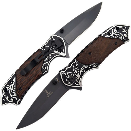Cuchillo Táctico Plegable de Alta Dureza para Defensa Personal - Image 5
