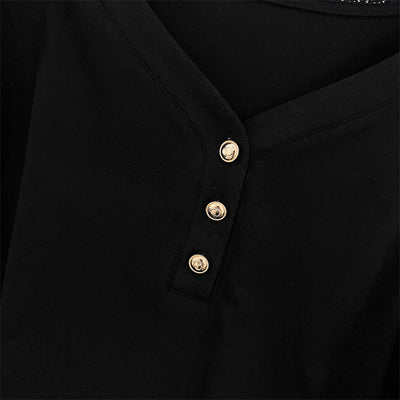 Blusa Talla Grande Escote V Suelta Efecto Adelgazante - Image 25