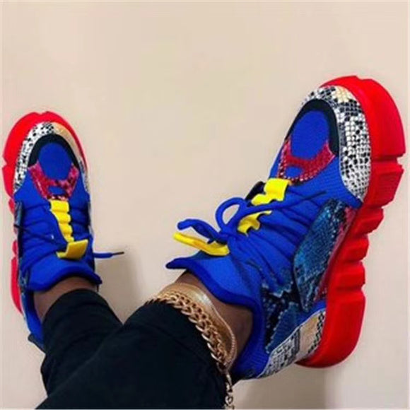 Zapatillas Deportivas Casual con Cordones y Suela Plana