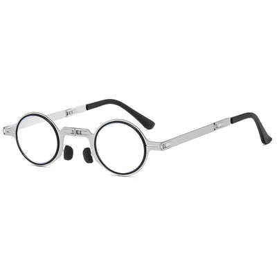 Gafas de Lectura Plegables Portátiles con Marco Metálico para Hipermetropía - Image 9