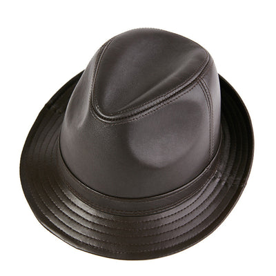 Gorro de Piel de Oveja Auténtica para Hombre - Estilo Retro Clásico - Image 7